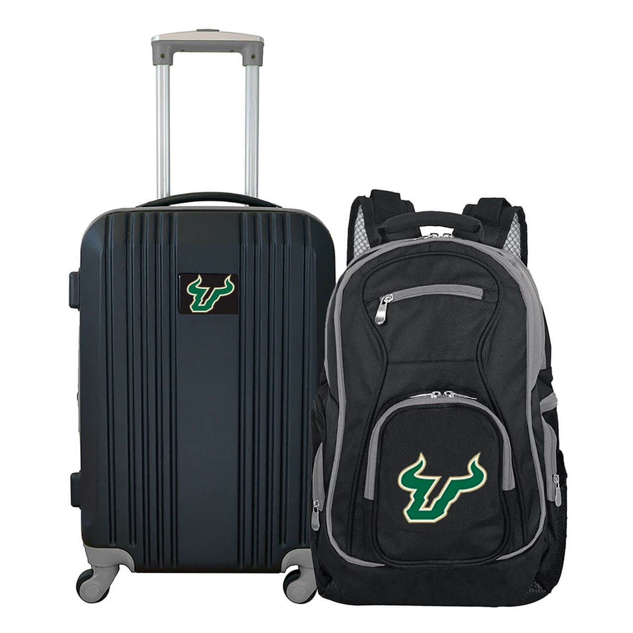NCAA South Florida Bulls 2 Piece Set Luggage and Backpack – mojosportsbags