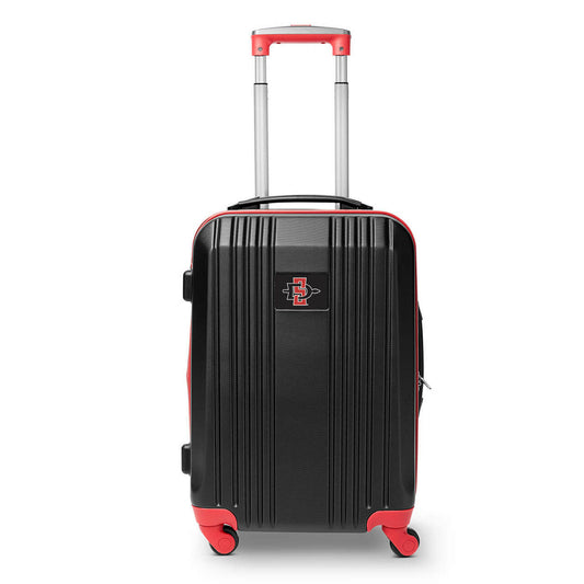 San Diego State Carry On Spinner Luggage | San Diego State Hardcase Two-Tone Luggage Carry-on Spinner in Red