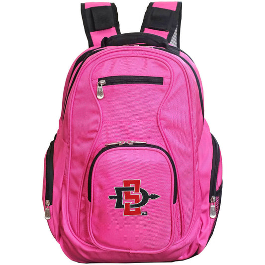 San Diego State Aztecs Laptop Backpack Pink