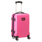 SMU Mustangs 20" Pink Domestic Carry-on Spinner