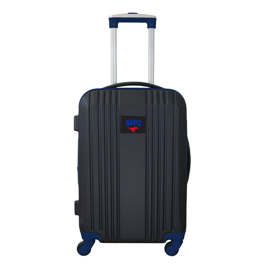 Southern Methodist Carry On Spinner Luggage | Southern Methodist Hardcase Two-Tone Luggage Carry-on Spinner in Navy
