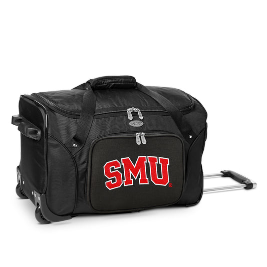 SMU Mustangs Luggage | SMU Mustangs Wheeled Carry On Luggage