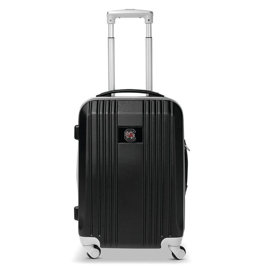 South Carolina Carry On Spinner Luggage | South Carolina Hardcase Two-Tone Luggage Carry-on Spinner in Black