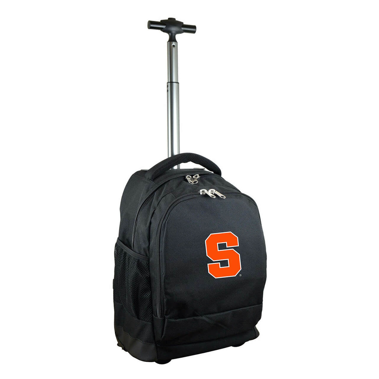 Syracuse Premium Wheeled Backpack in Black