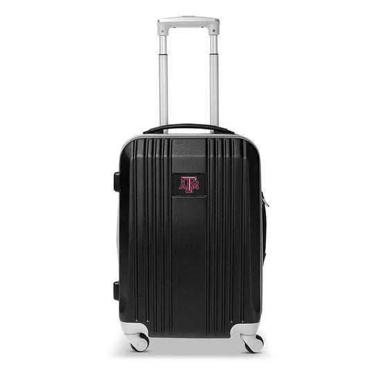 A&M Carry On Spinner Luggage | Texas A&M Hardcase Two-Tone Luggage Carry-on Spinner in Black
