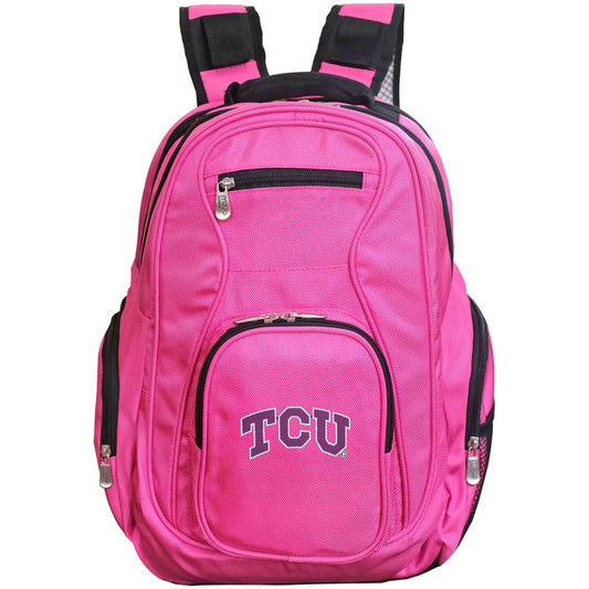 TCU Horned Frogs Laptop Backpack Pink