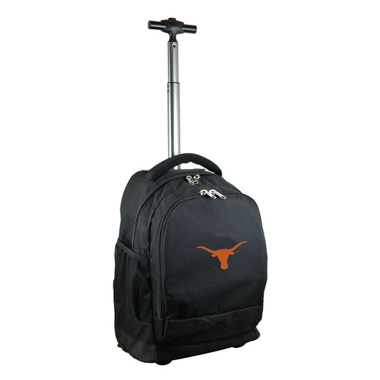 Texas Premium Wheeled Backpack in Black