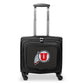 Utah Utes 14" Black Wheeled Laptop Overnighter