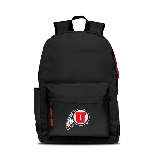 Utah Utes Campus Laptop Backpack- Black