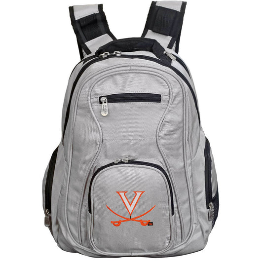 Virginia Cavaliers Laptop Backpack in Gray