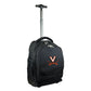 Virginia Premium Wheeled Backpack in Black