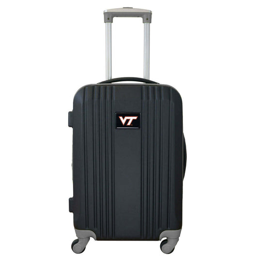 Virginia Tech Carry On Spinner Luggage | Virginia Tech Hardcase Two-Tone Luggage Carry-on Spinner in Black