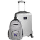 Washington Huskies Deluxe 2-Piece Backpack and Carry-on Set
