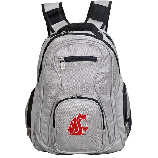 Washington State Cougars Laptop Backpack in Gray