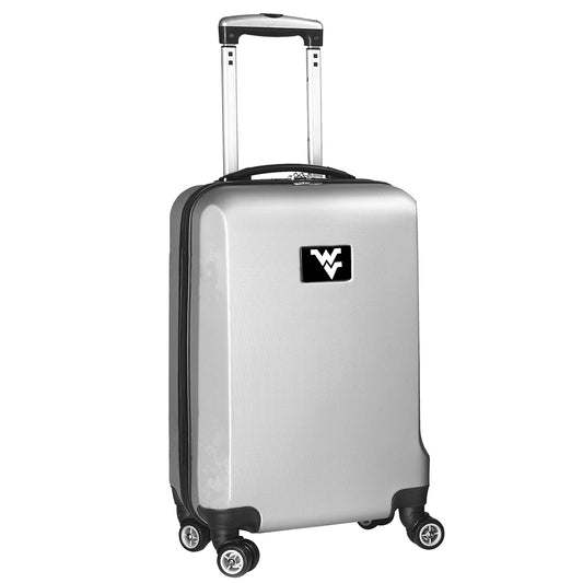 West Virginia Mountaineers 20" Silver Domestic Carry-on Spinner