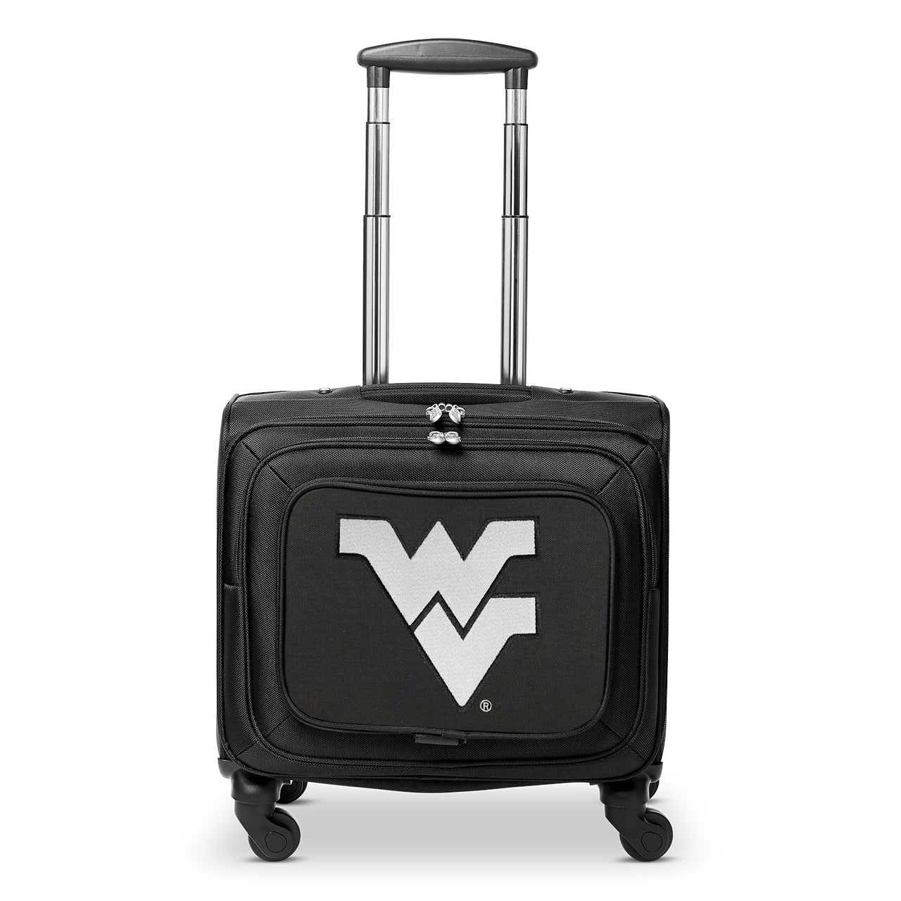 West Virginia Mountaineers 14" Black Wheeled Laptop Overnighter