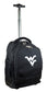 West Virginia Premium Wheeled Backpack in Black