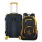 Wyoming Cowboys 2 Piece Premium Colored Trim Backpack and Luggage Set