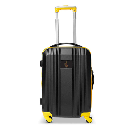 Wyoming arry On Spinner Luggage | Wyoming Hardcase Two-Tone Luggage Carry-on Spinner in Yellow