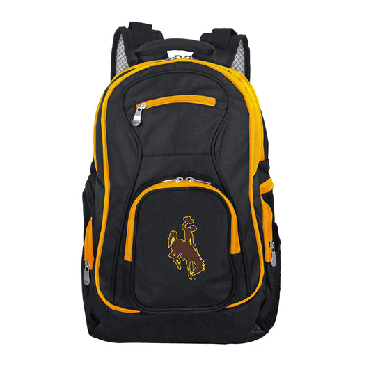 Wyoming Cowboys Premium Colored Trim Backpack