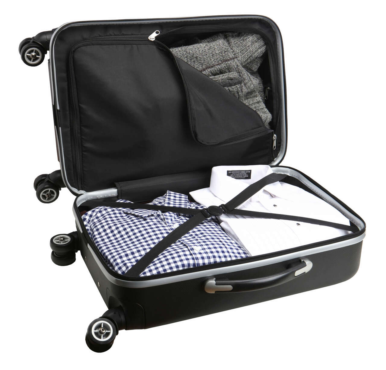 Missouri State University Bears 20" Hardcase Luggage Carry-on Spinner