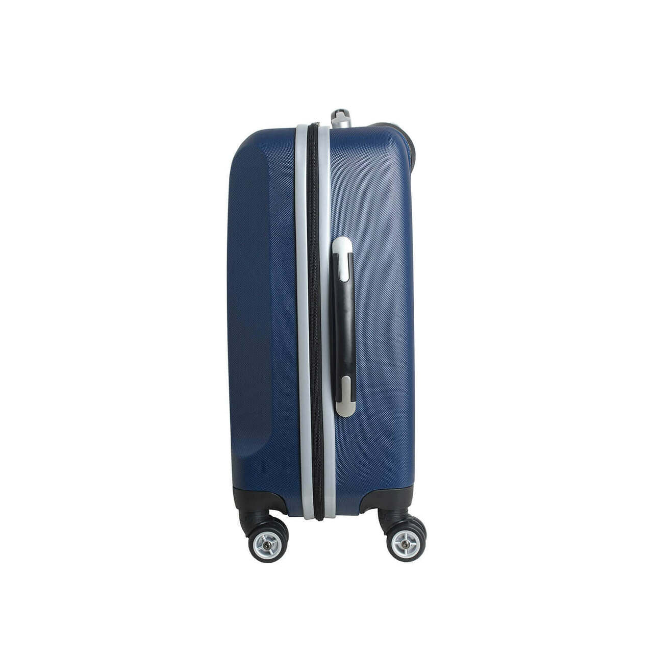 Personalized Initial Name letter "S" 20 inches Carry on Hardcase Spinner Luggage by Mojo in NAVY