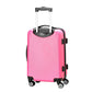 Clemson 20" 8 wheel ABS Plastic Hardsided Carry-on in Pink
