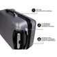 Blank Hardcase Carry On Spinner Black