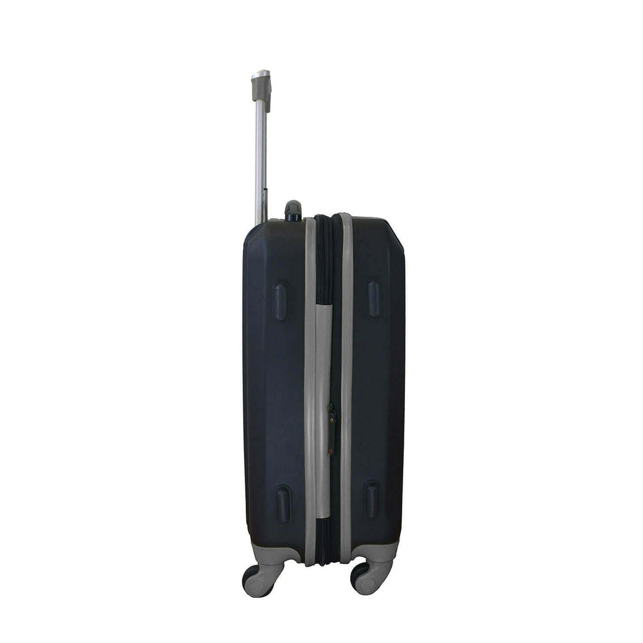 Panthers Carry On Spinner Luggage | Carolina Panthers Hardcase Two-Tone Luggage Carry-on Spinner in Black