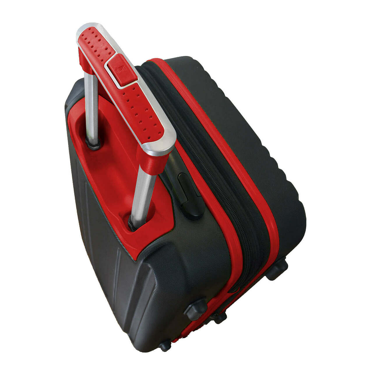 Kansas City Chiefs Hardcase Two-Tone Luggage Carry-on Spinner in Red