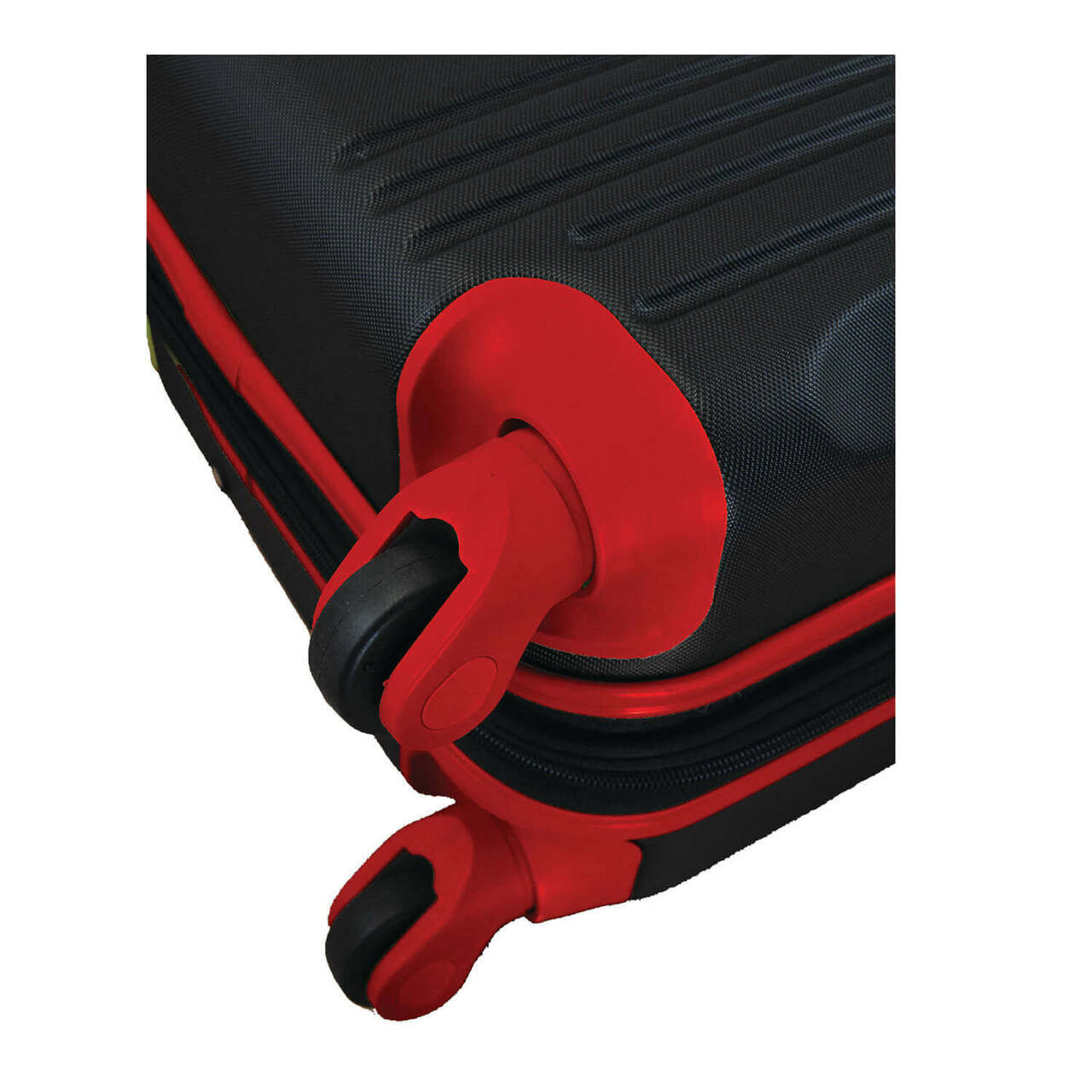Louisville Carry On Spinner Luggage | Louisville Hardcase Two-Tone Luggage Carry-on Spinner in Red