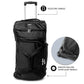 Northwestern 27" Black Rolling Drop Bottom Duffel