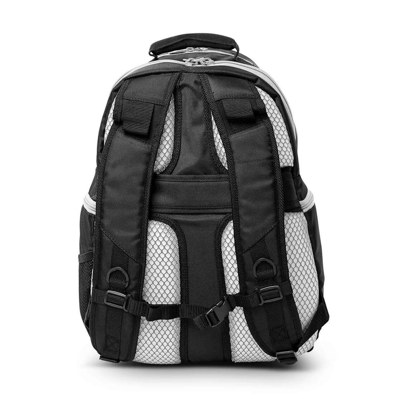 Brooklyn Nets 2 Piece Premium Colored Trim Backpack and Luggage Set