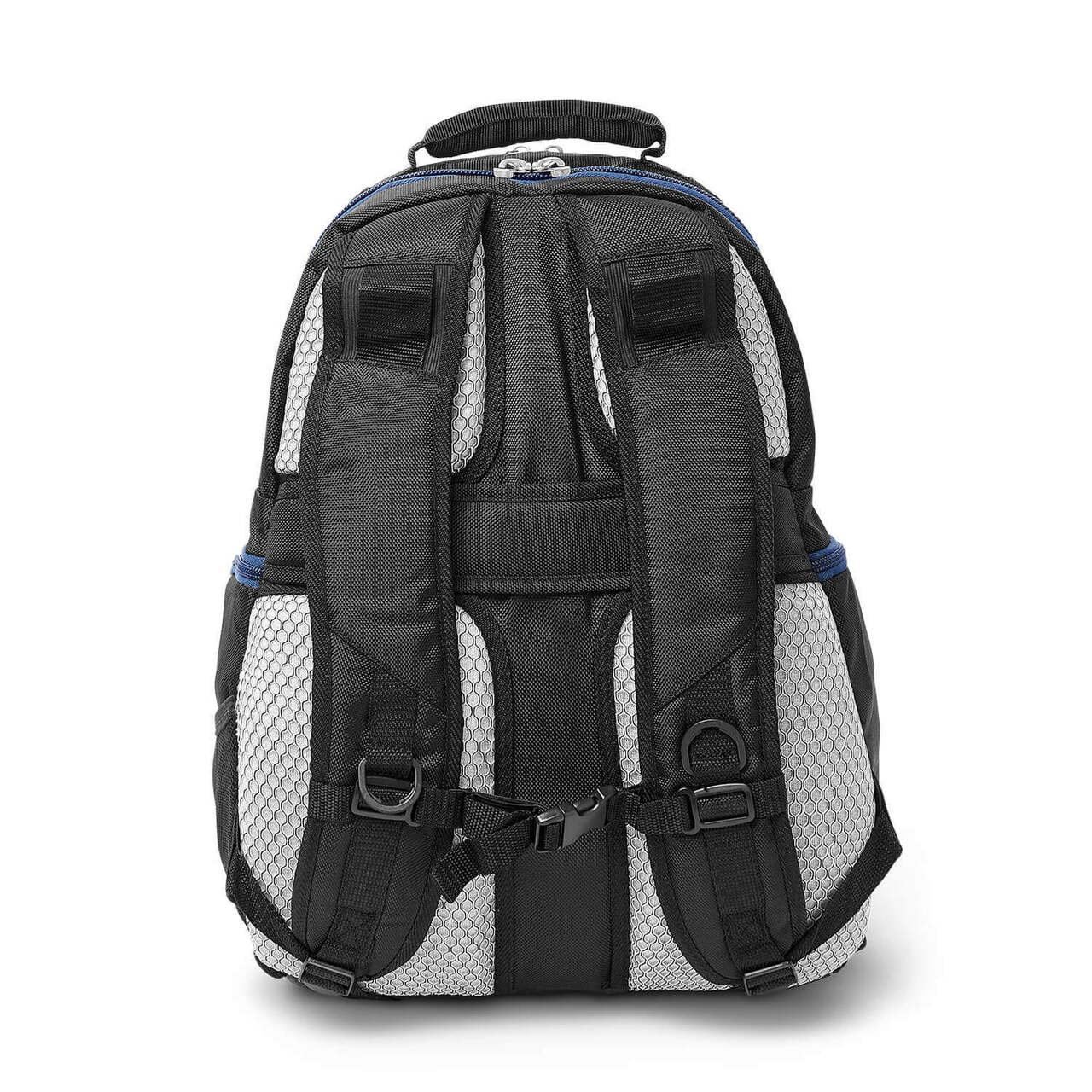 Denver Broncos 2 Piece Premium Colored Trim Backpack and Luggage Set