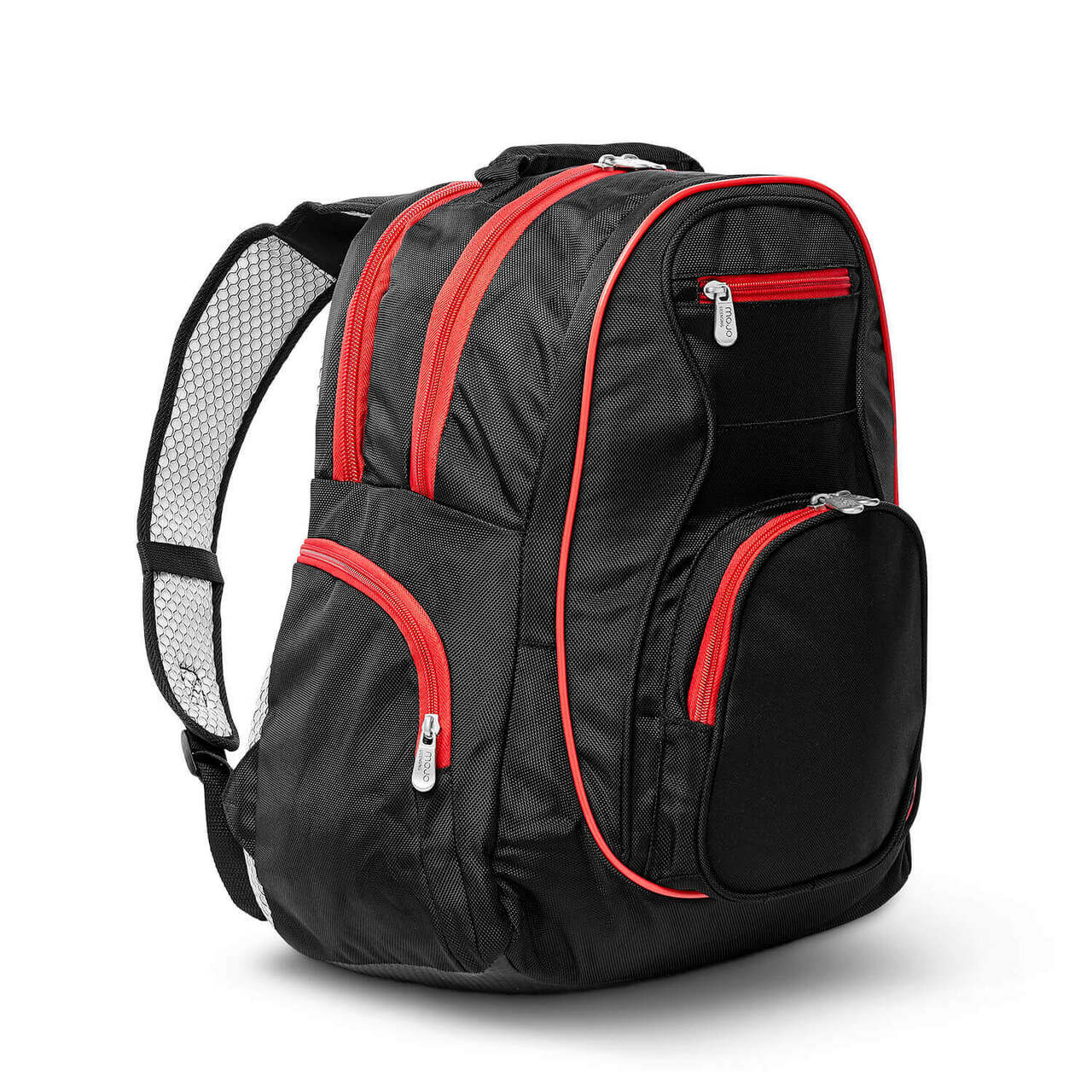 Nebraska Cornhuskers 2 Piece Premium Colored Trim Backpack and Luggage Set