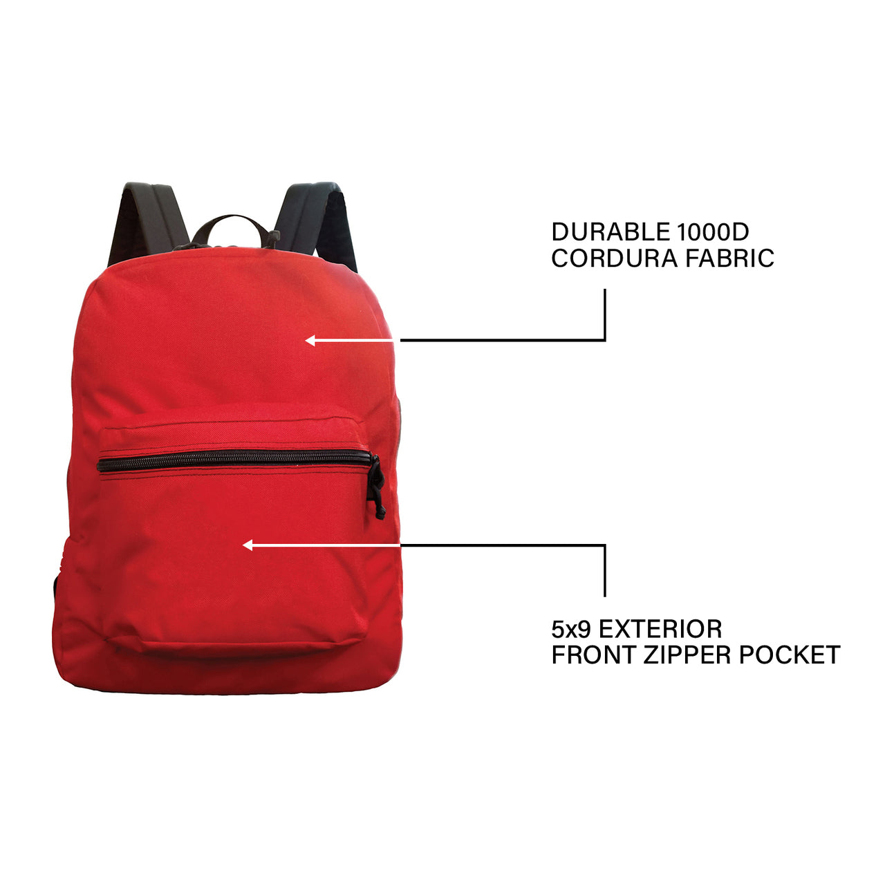 Harvard Crimson Made in the USA premium Backpack in Red