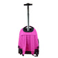 Villanova Premium Wheeled Backpack in Pink
