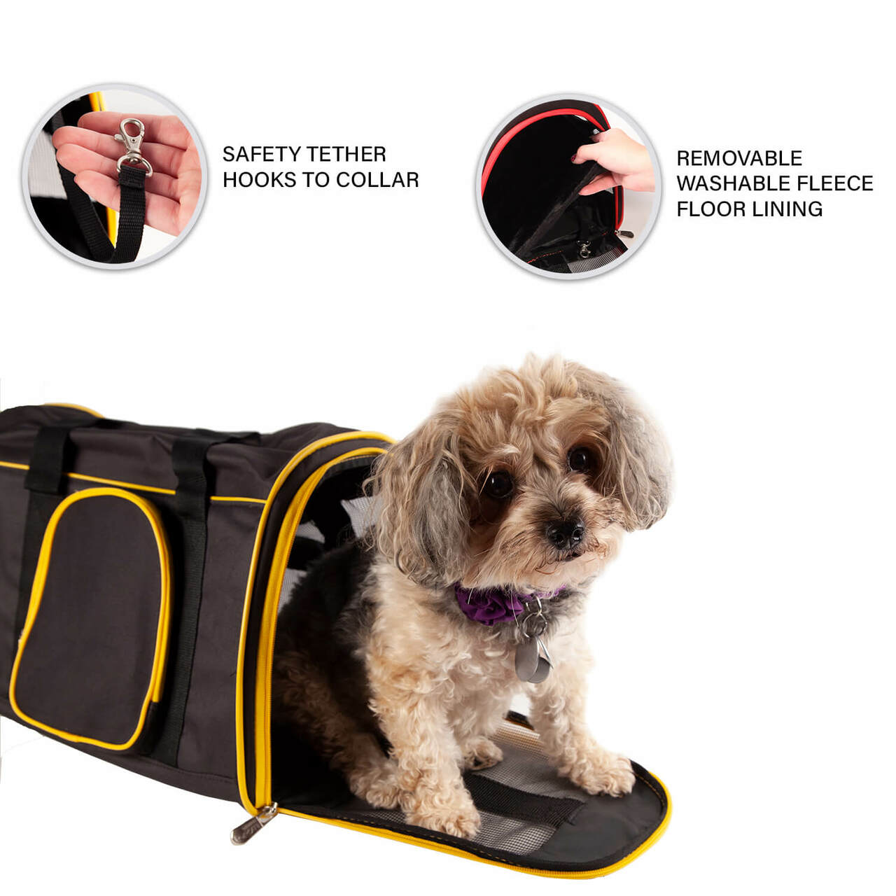 Denver Nuggets Pet Carrier Premium 16" bag