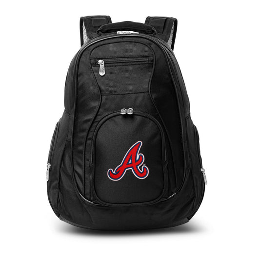 Atlanta Braves Laptop Backpack Black