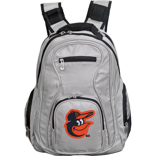 Baltimore Orioles Laptop Backpack in Gray