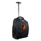 Baltimore Orioles Premium Wheeled Backpack in Black