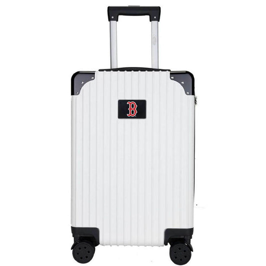 Boston Red Sox MOJO 19'' Personalized Premium Wheeled Backpack - Black