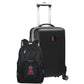 Los Angeles Angels Deluxe 2-Piece Backpack and Carry on Set in Black