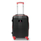 Angels Carry On Spinner Luggage | Los Angeles Angels Hardcase Two-Tone Luggage Carry-on Spinner in Red