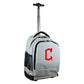 Cleveland Guardians Premium Wheeled Backpack in Grey