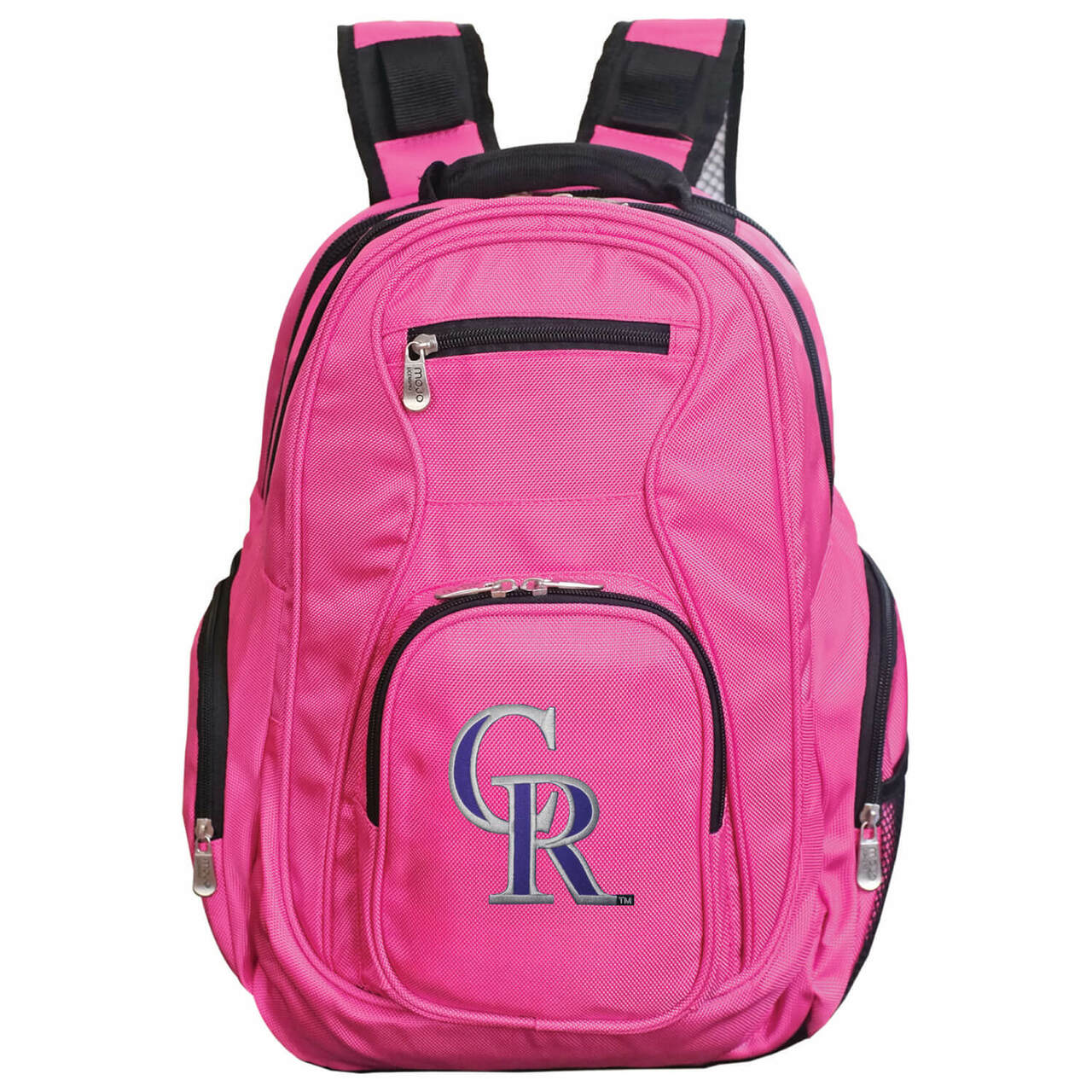 Colorado Rockies Laptop Backpack Pink