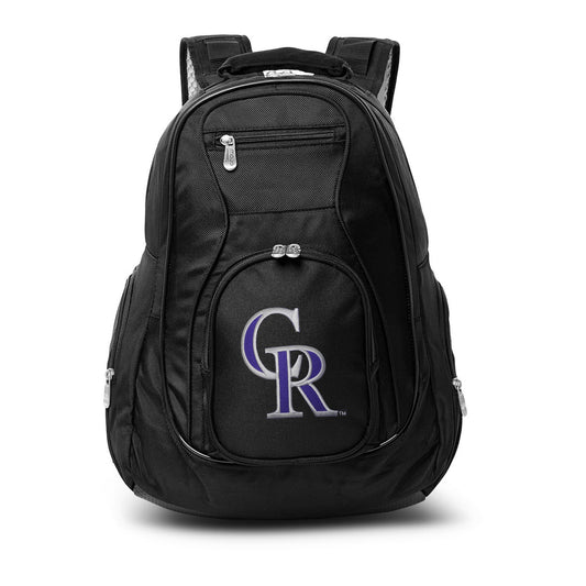 Colorado Rockies Laptop Backpack Black