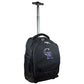 Colorado Rockies Premium Wheeled Backpack in Black