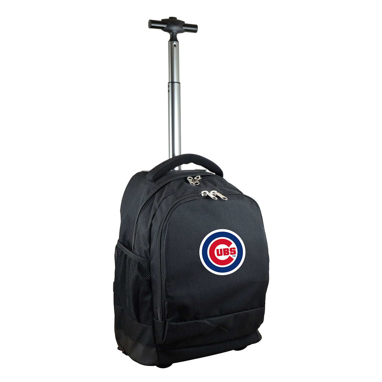 Chicago Cubs Premium Wheeled Backpack in Black