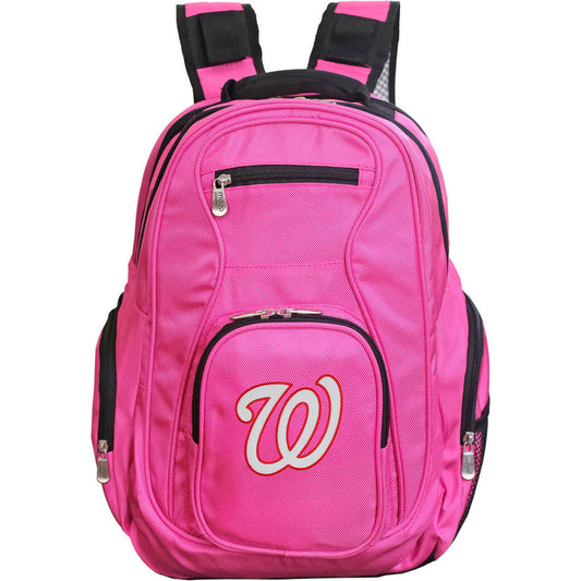 Washington Nationals Laptop Backpack Pink